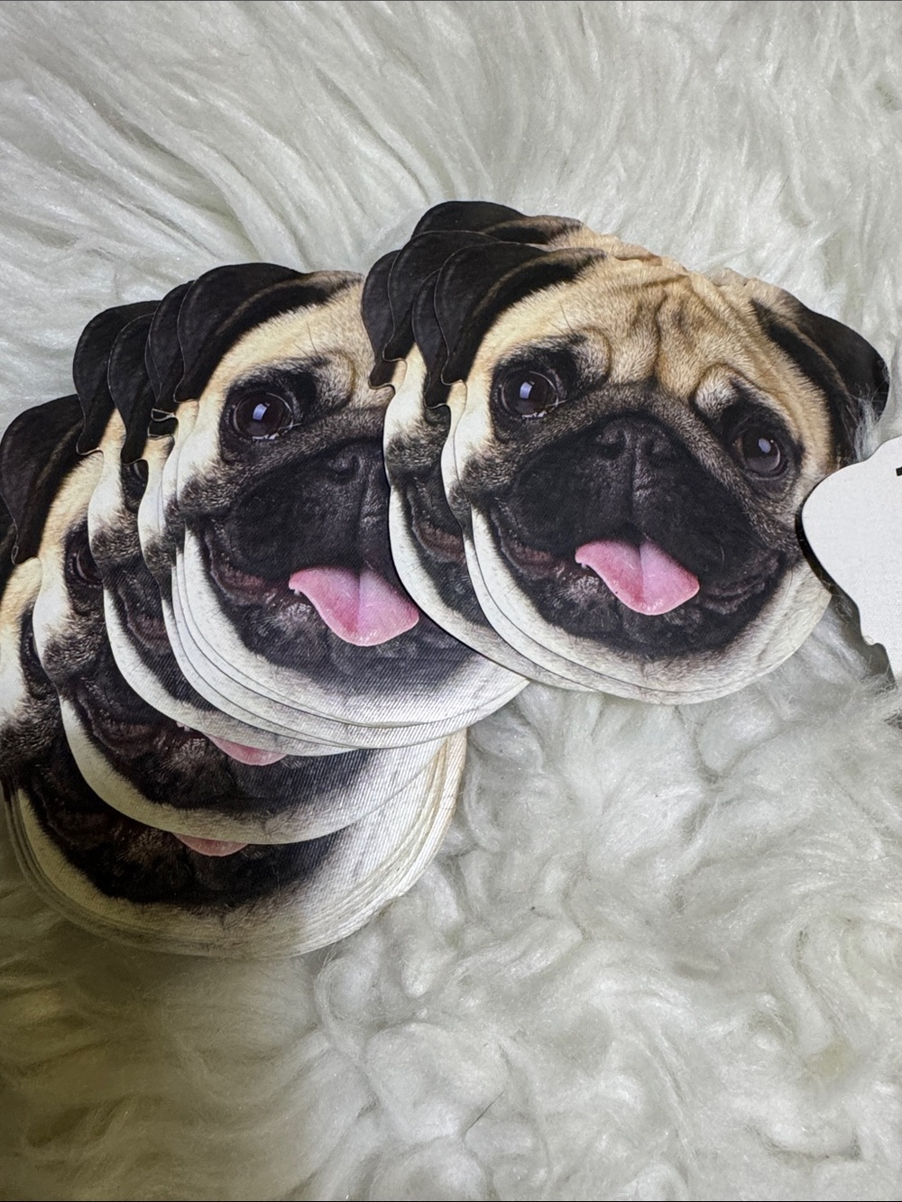 PUG Playing Cards - Pug Cut Out Cards